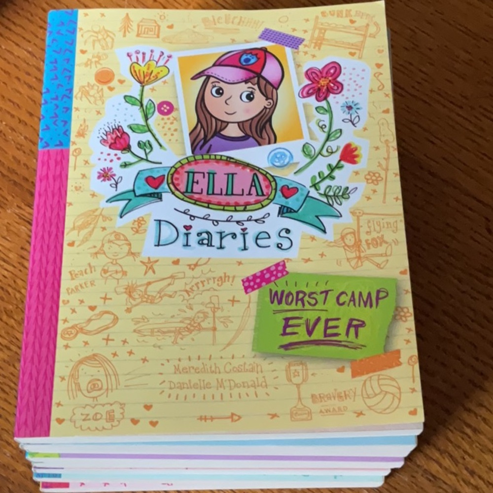Ella Diaries Colorful Book Collection